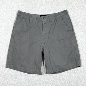 SCOTTeVEST TEC Shorts Mens 38 Travel Pockets Grey Cargo Utility Commuter Carry